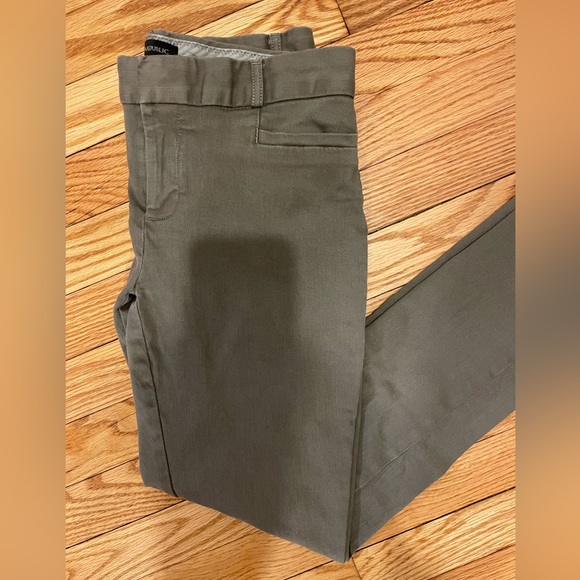 Banana Republic Size 0 Sloan Cropped Women’s Work Pant - Picture 8 of 8